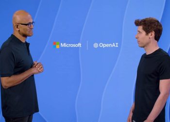 Microsoft ve OpenAI'ın liderleri, Satya Nadella ve Sam Altman.