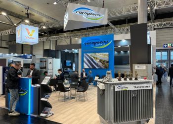 Endüstri fuarı Hannover Messe'de Europower Enerji standı.